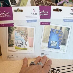 Crafters Companion Lot of 2 Edge’able Dies